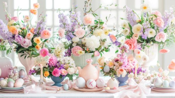 how to make large flower arrangements